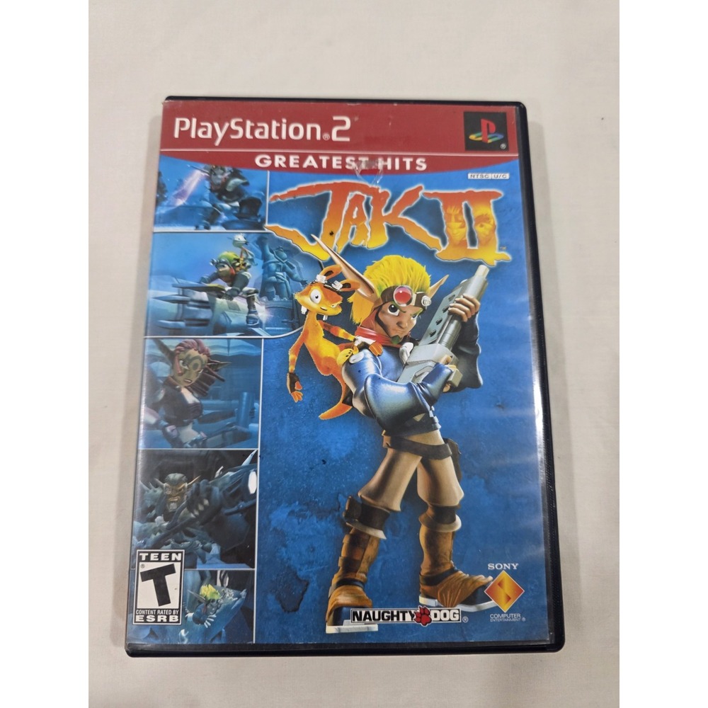 Jak II Greatest Hits Sony PlayStation 2 PS2 Complete In Box With Manual CIB